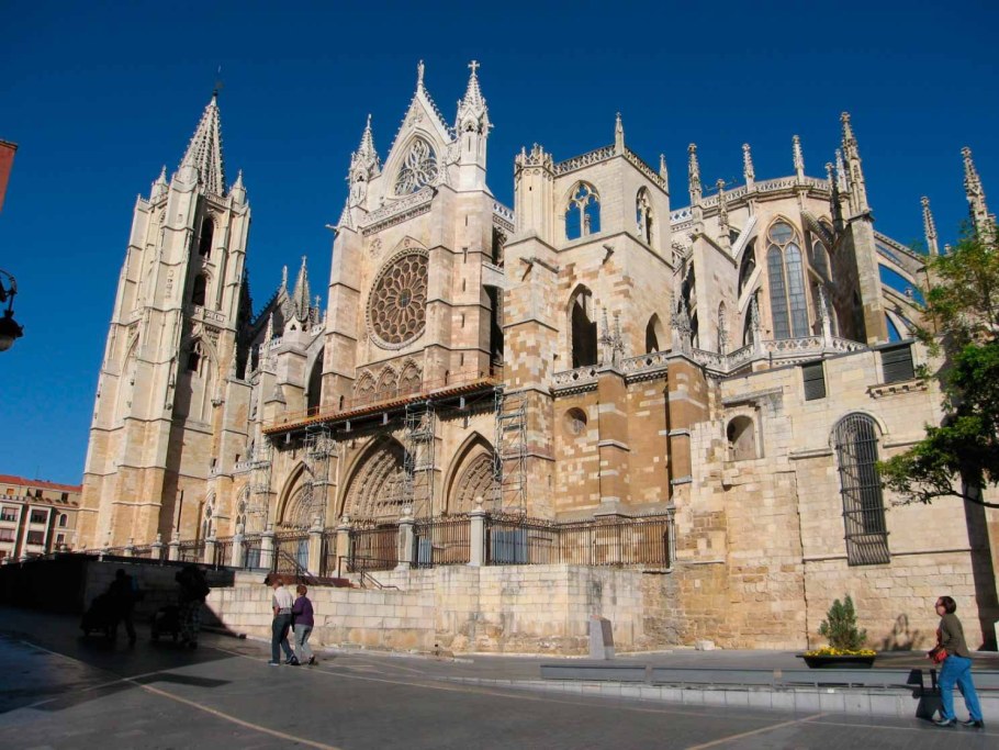 Кафедральный собор города Леон Испания