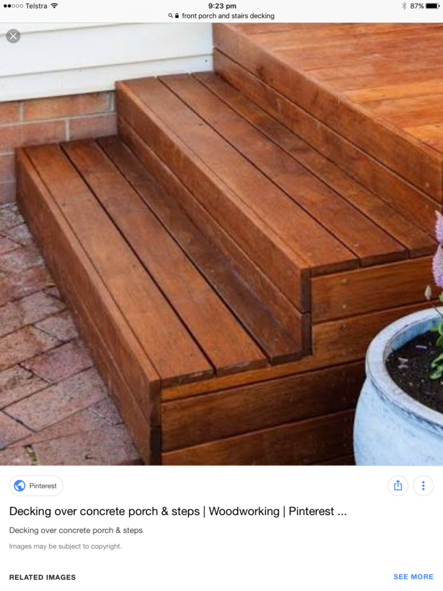 Крыльцо из дерева