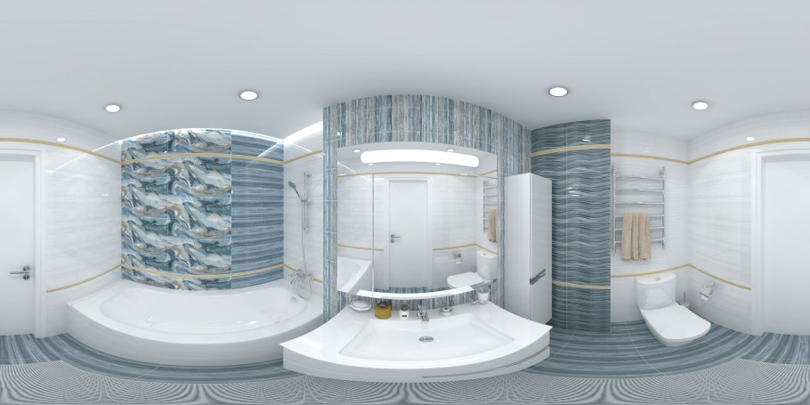 Алма керамика Тори в интерьере