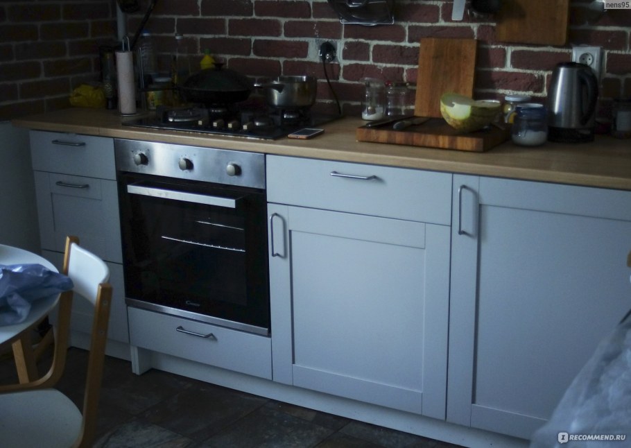 Кухня икеа КНОКСХУЛЬТ С посудомоечной