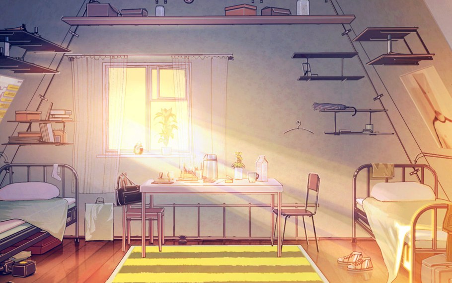 Комната в стиле аниме гачи лайф