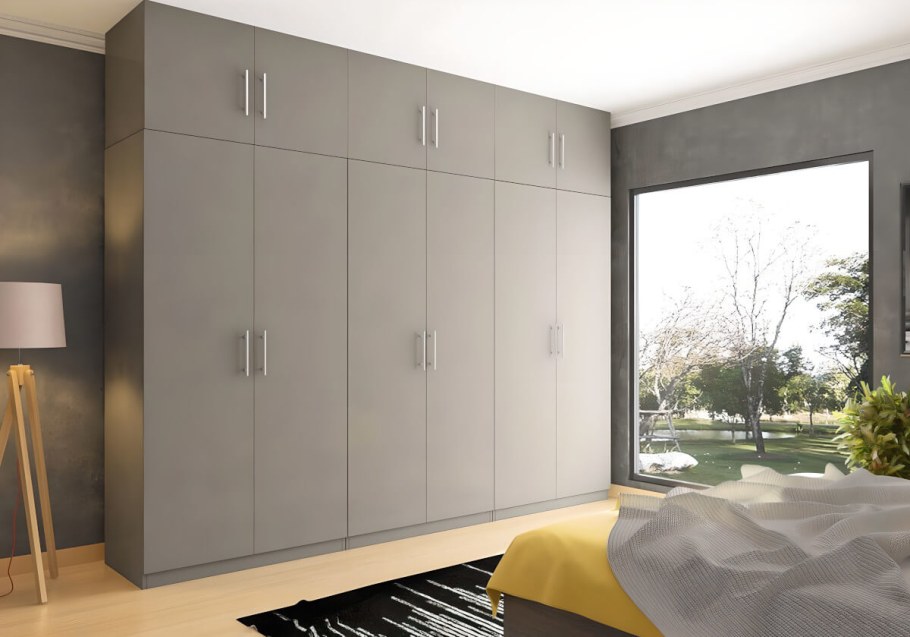 Шкаф ikea с распашными дверьми 120x58x236