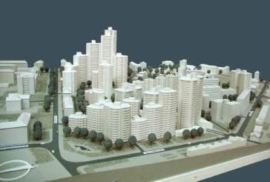Архитектурный макет города