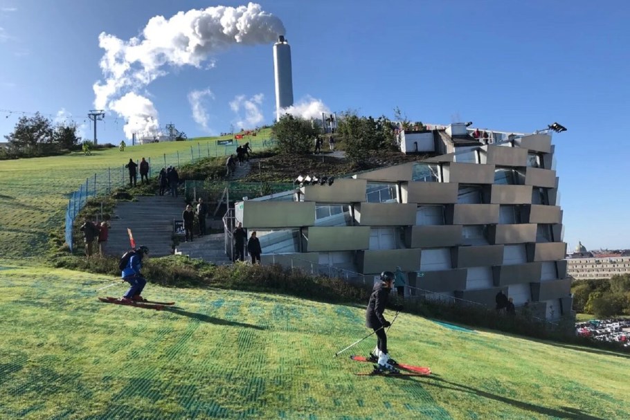 Мусоросжигательный завод в Копенгагене