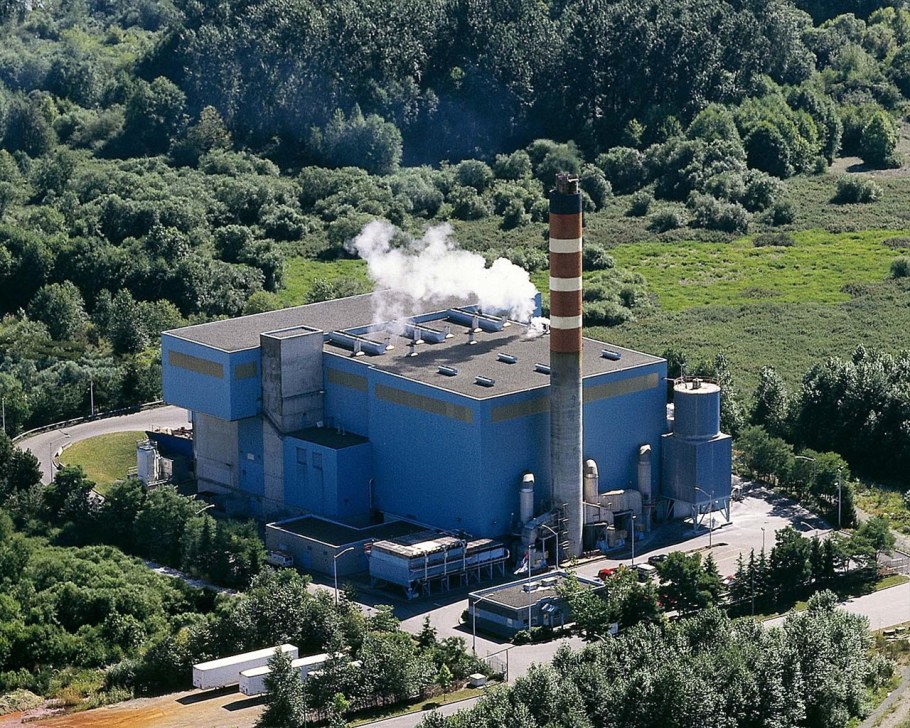 Мусоросжигающий завод в Вене