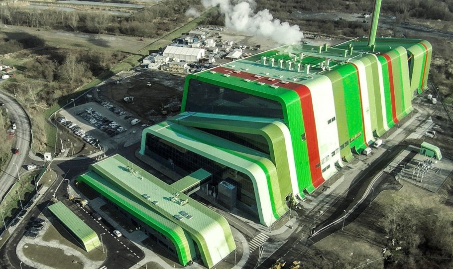 Мусороперерабатывающий завод в Швейцарии