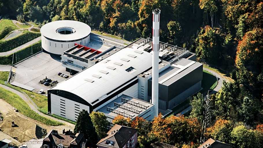 Современный мусороперерабатывающий завод в Швеции