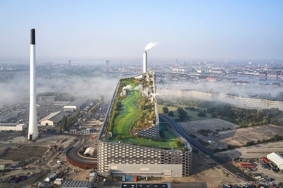 Тепловая станция Copenhill / Amager Bakke. Копенгаген, Дания