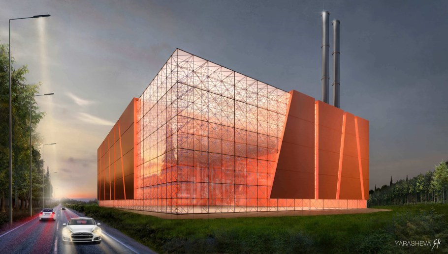 Мусороперерабатывающий завод в Вене