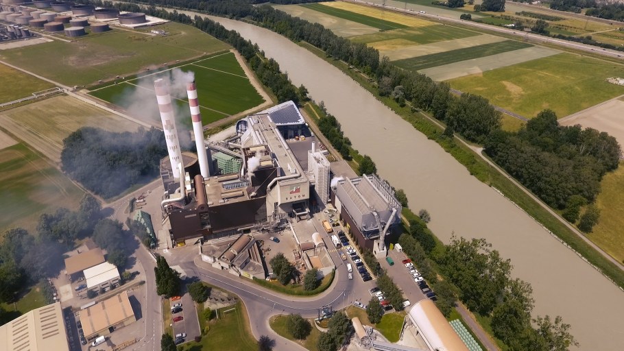 Мусоросжигательный завод, РУР, Германия