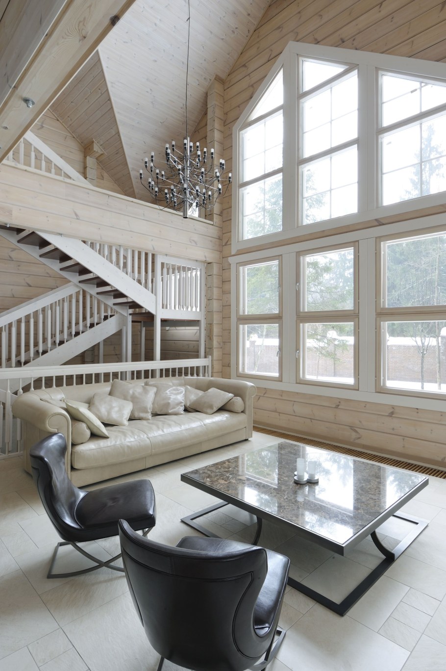 Дом из бруса проекты Скандинавия 130м2