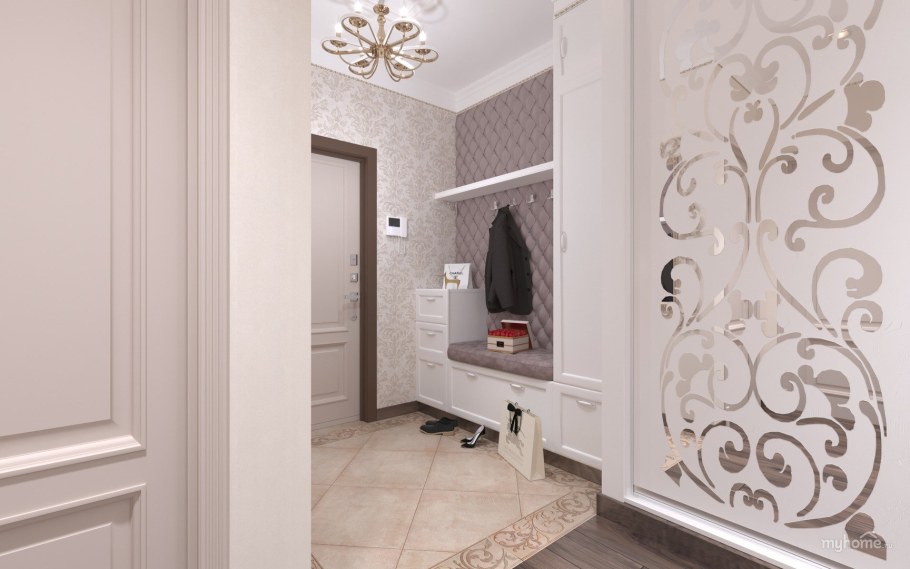 Прихожая 2022 Неоклассика