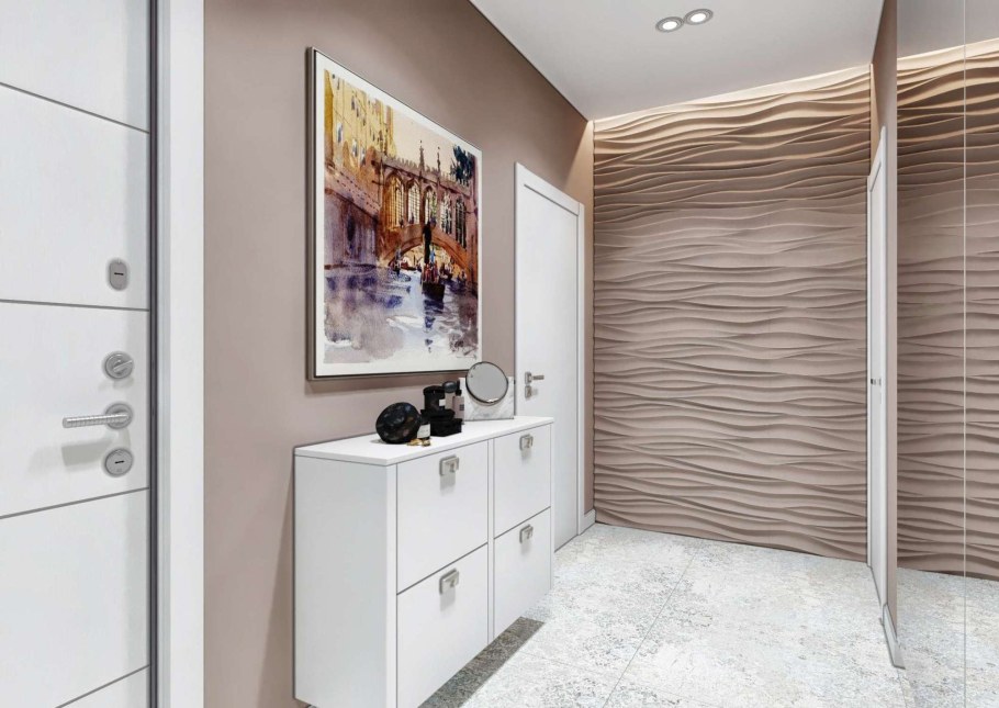 Стильный интерьер прихожей