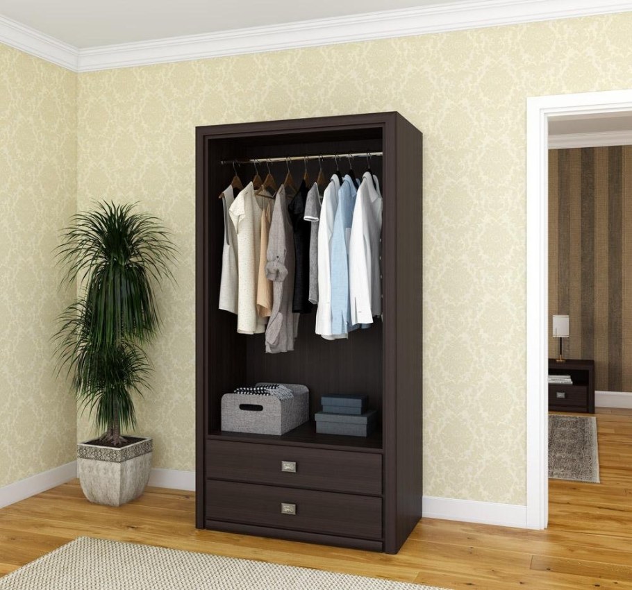 Шкаф Ривьера 4д/2ш с зеркалом