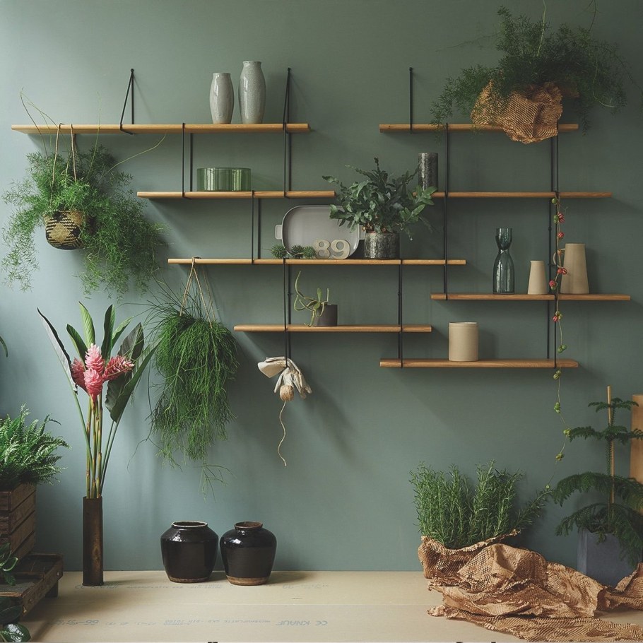 Полочки на стену в гостиную