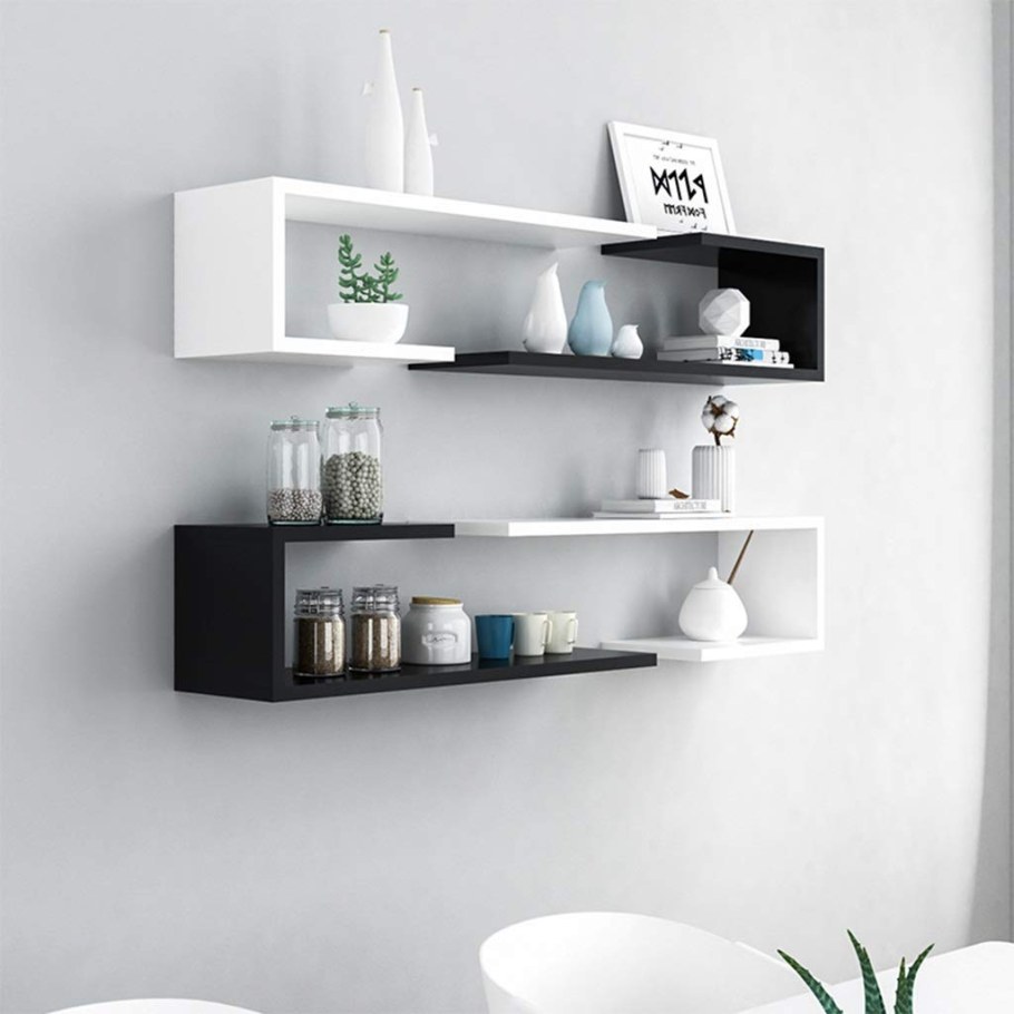 Полка икеа навесная белая