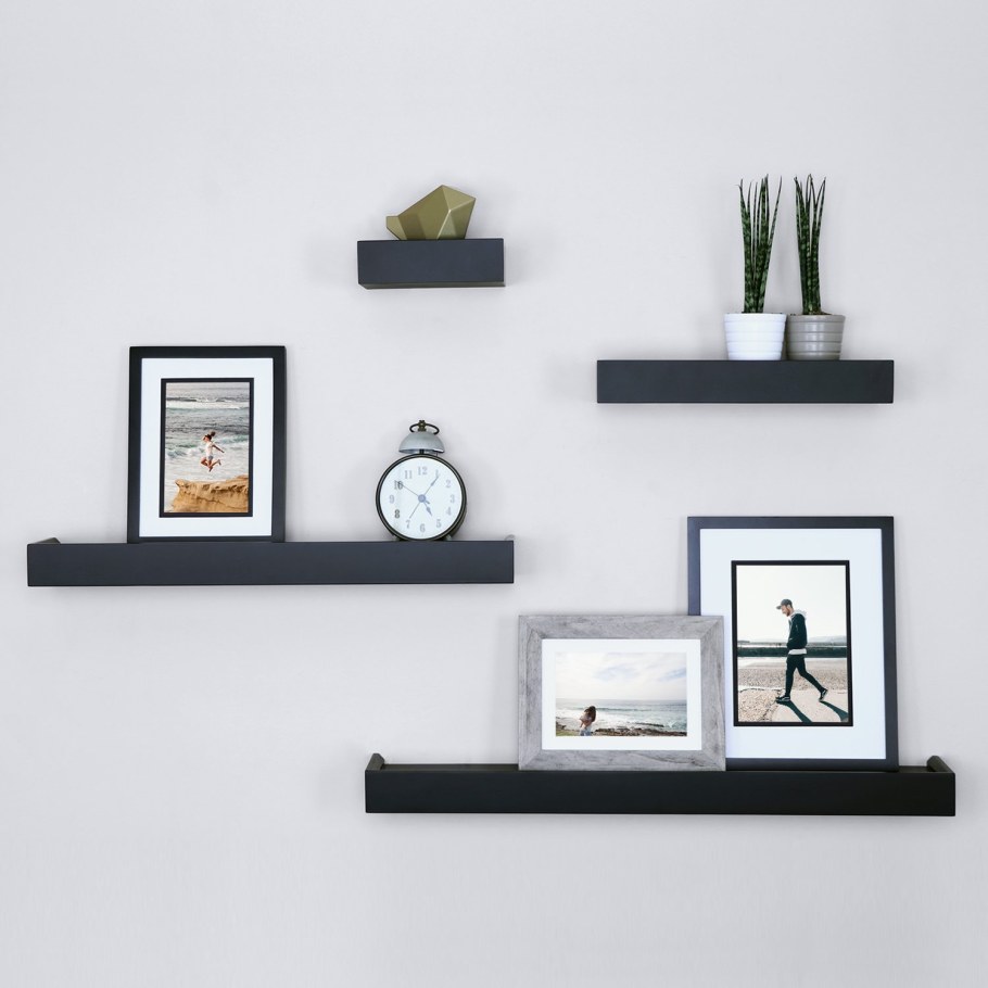Полка "Wall Shelf-s (bas WL-001)" белая