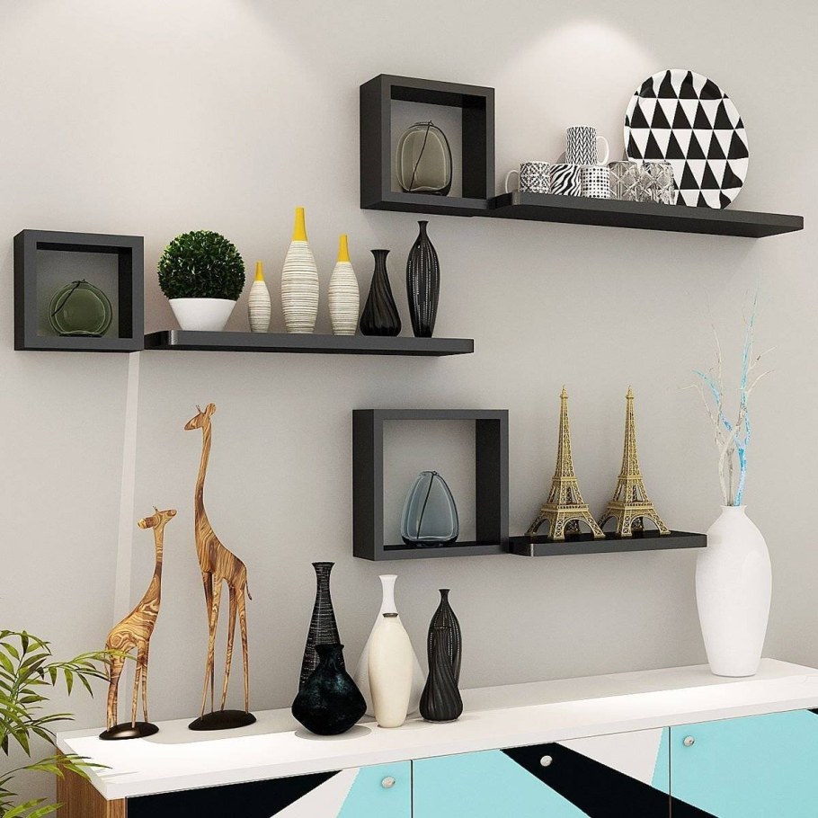 Полки в интерьере