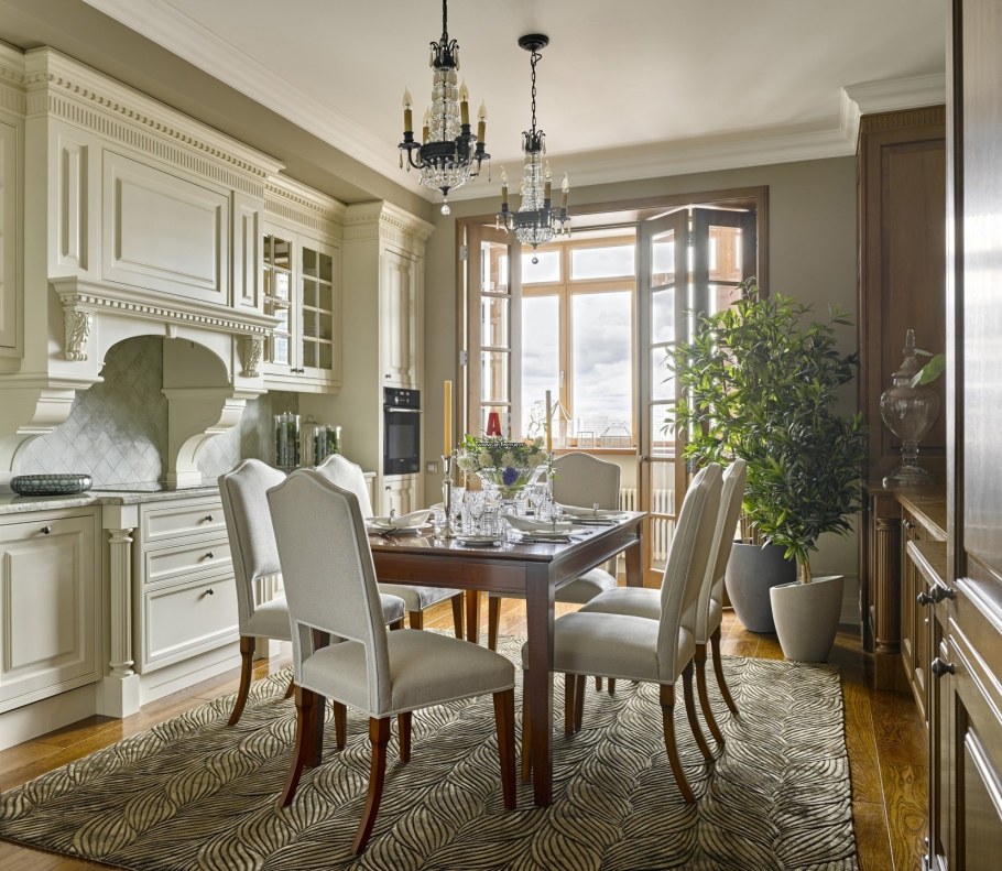 Дизайн кухни в стиле Неоклассика