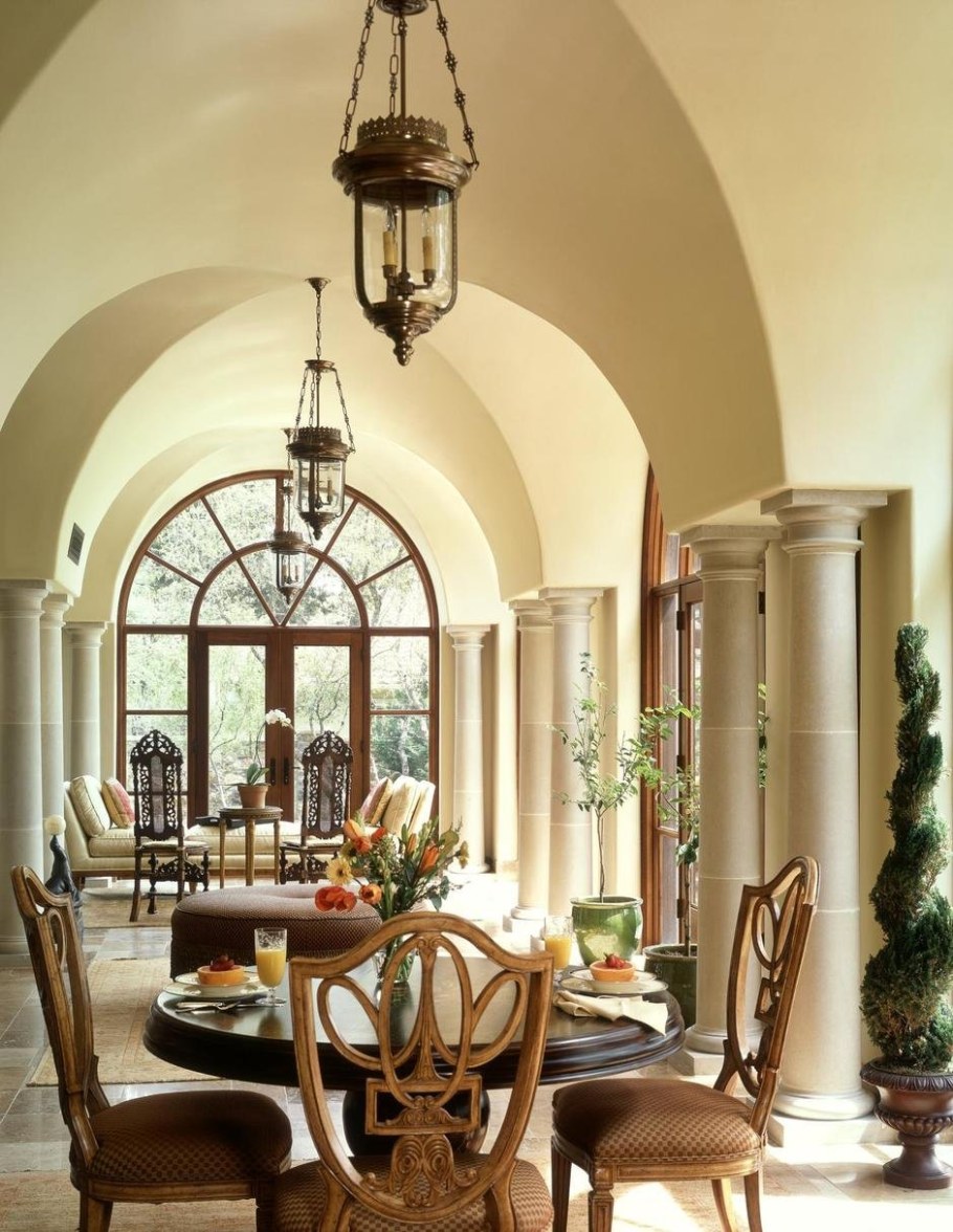 Интерьер дома в итальянском стиле