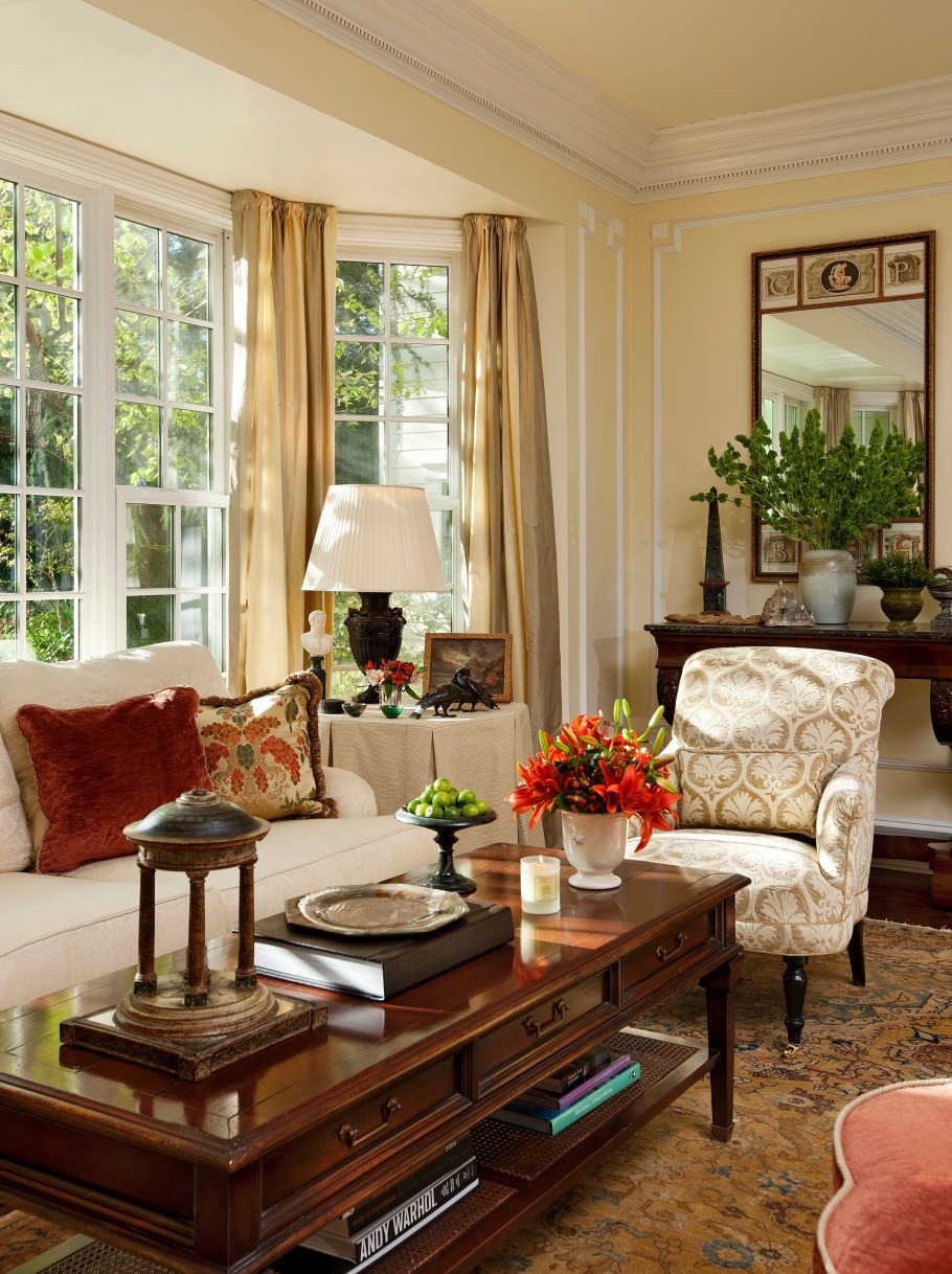 Интерьер гостиной в итальянском стиле