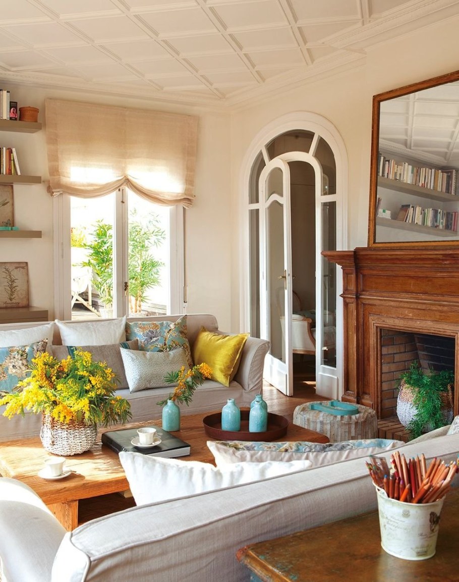 Уютный интерьер в итальянском стиле