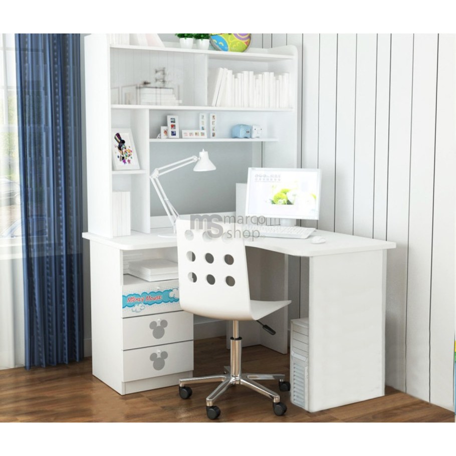 Икеа стол письменный для школьника белый 1.42