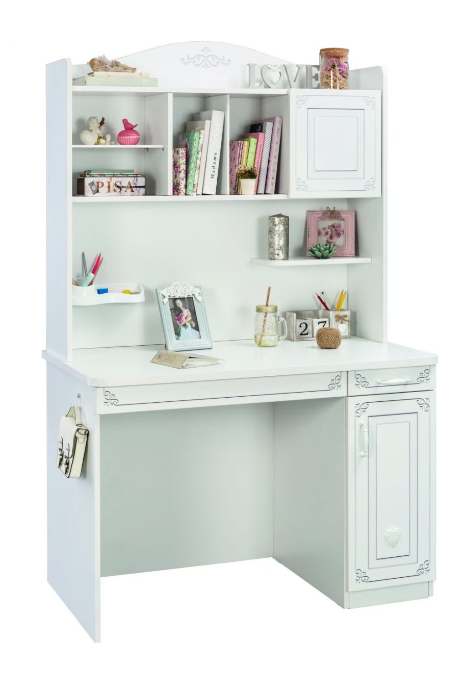 Стол для школьника белый