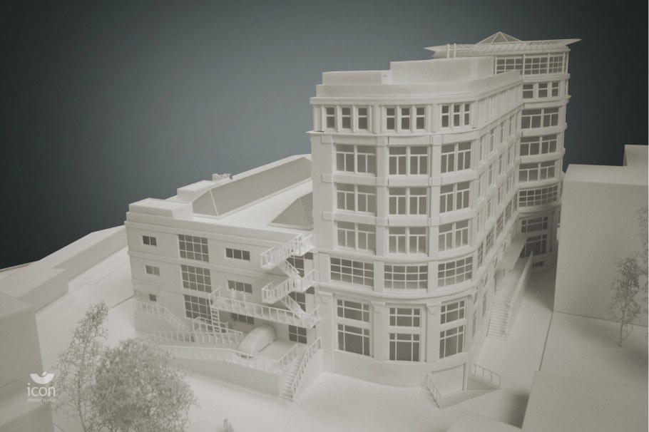 Макет жилого дома