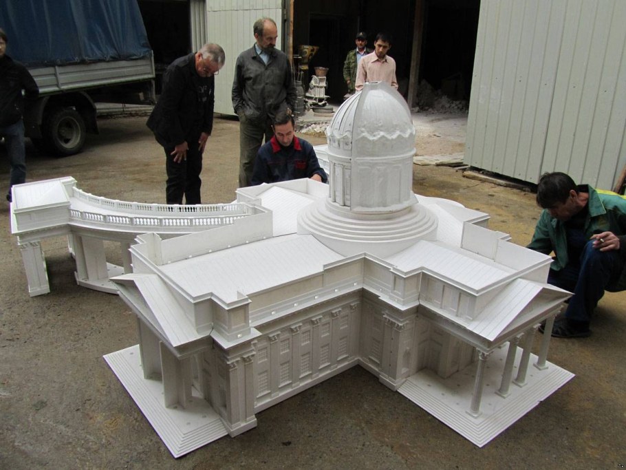 Макетирование из пенопласта