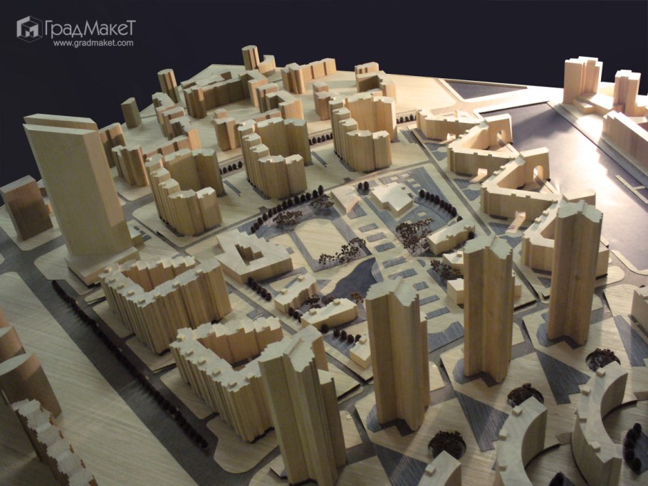 Концептуальные макеты архитектурные