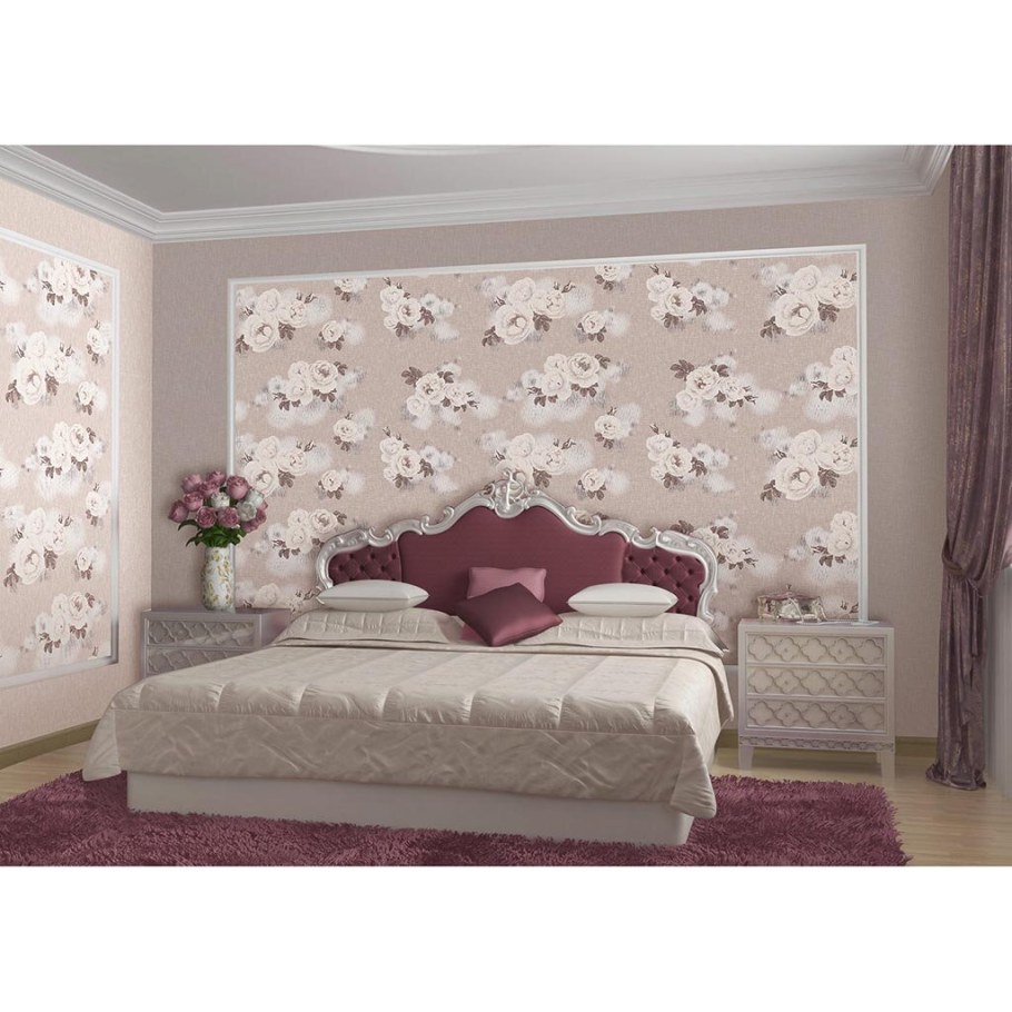 Обои на стену в спальню