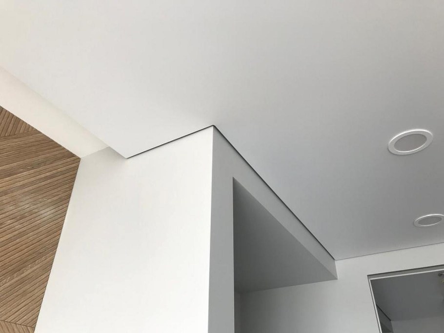 Теневой профиль для натяжных потолков EUROKRAAB