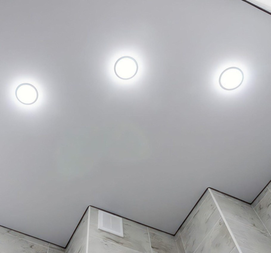 Теневой натяжной потолок