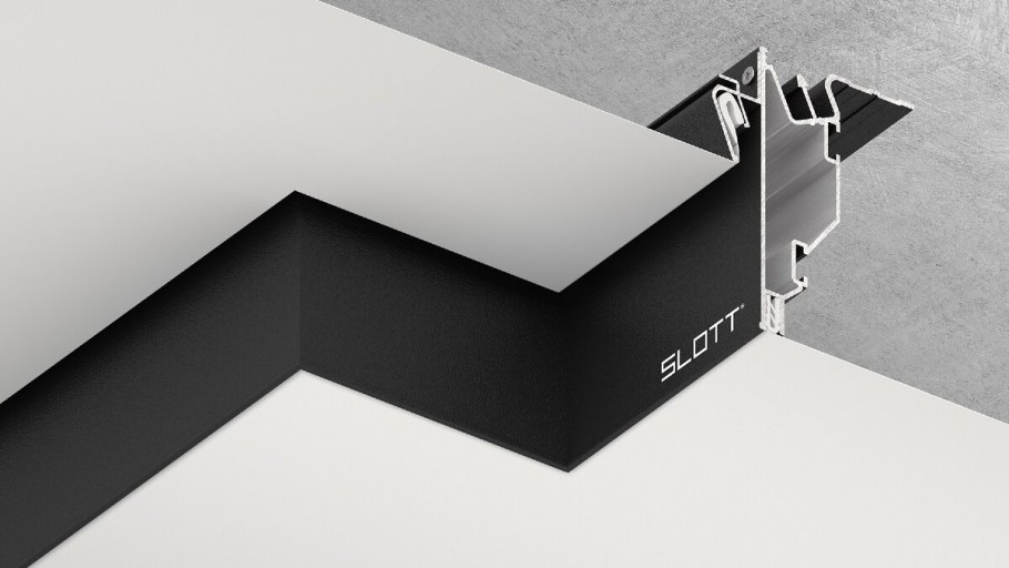 Slott 80 профиль для натяжных потолков