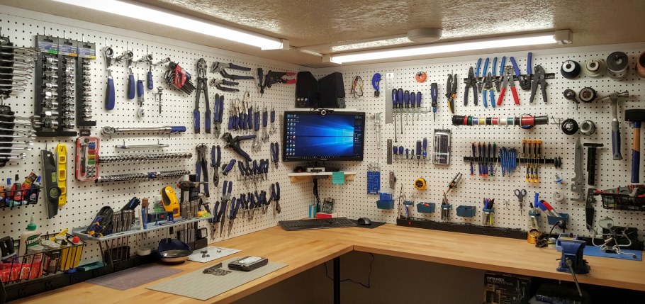 Обустройство домашней мастерской