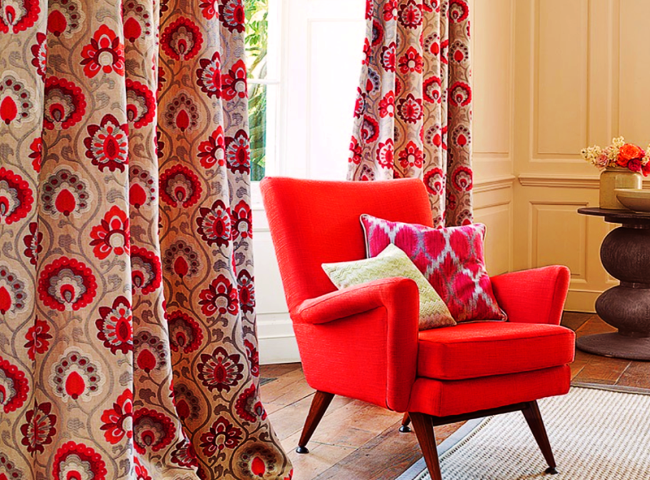 Ткани в интерьере