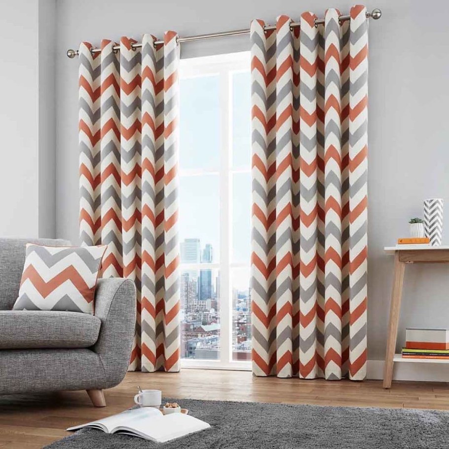 Шторы зигзаг