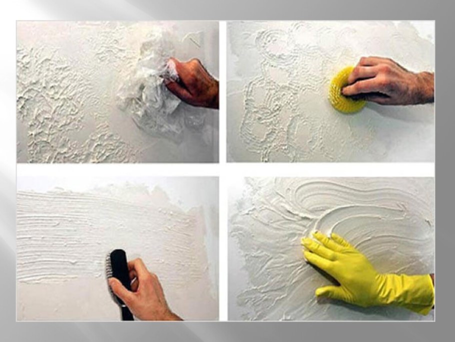 Рельефная фактурная штукатурка декоративная