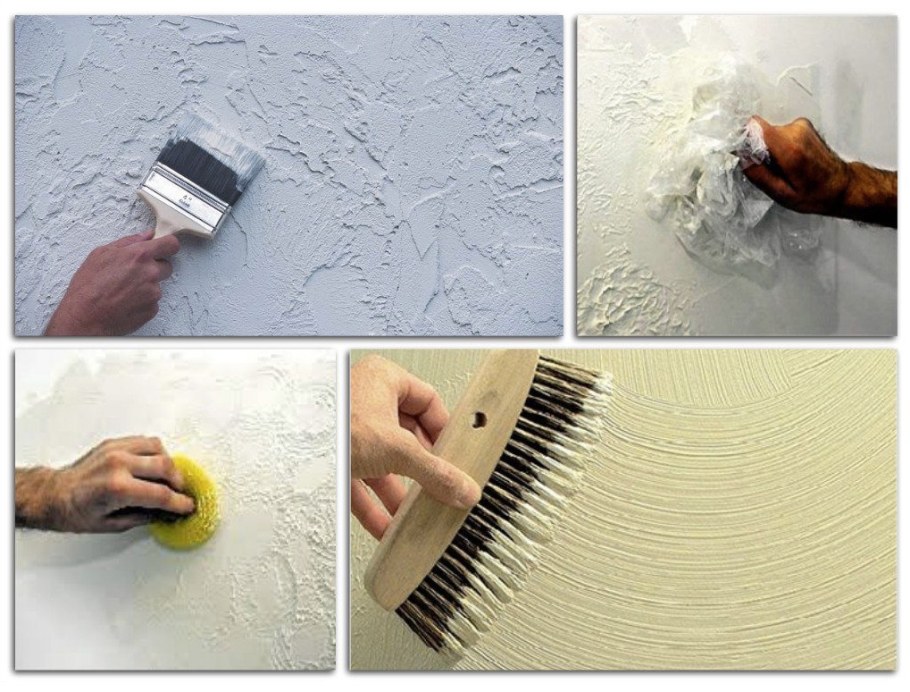 Фактурная штукатурка своими руками