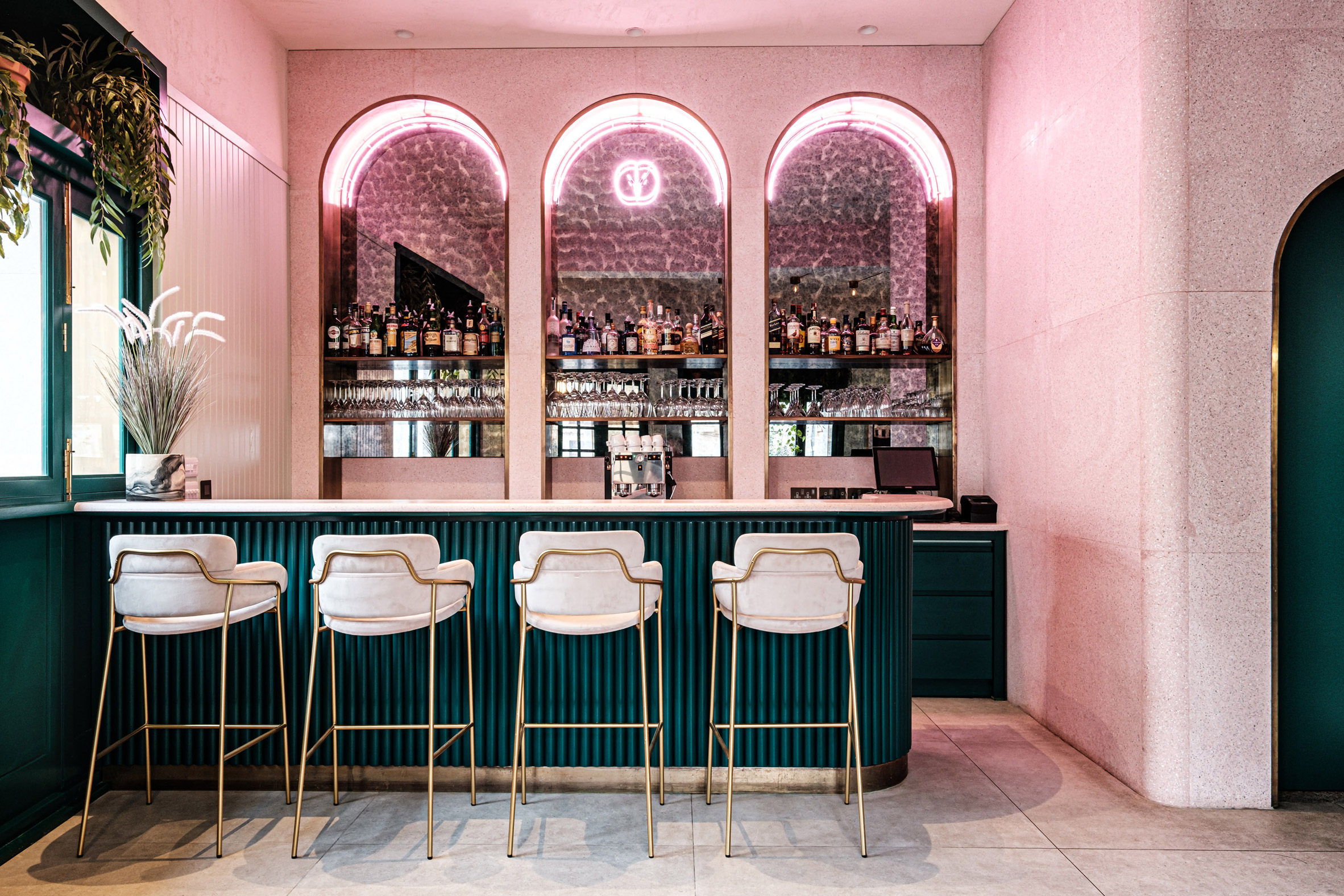 Кафе в розовом цвете (48 фото) - красивые картинки и HD фото