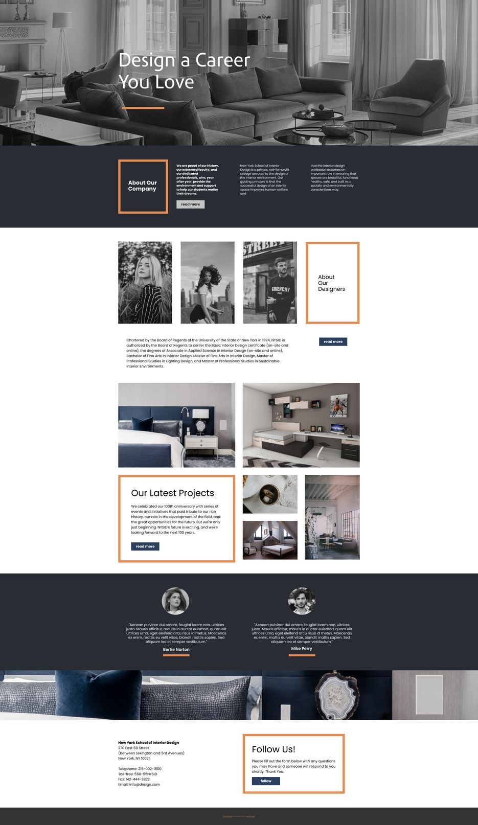 Баннер для сайта мебели