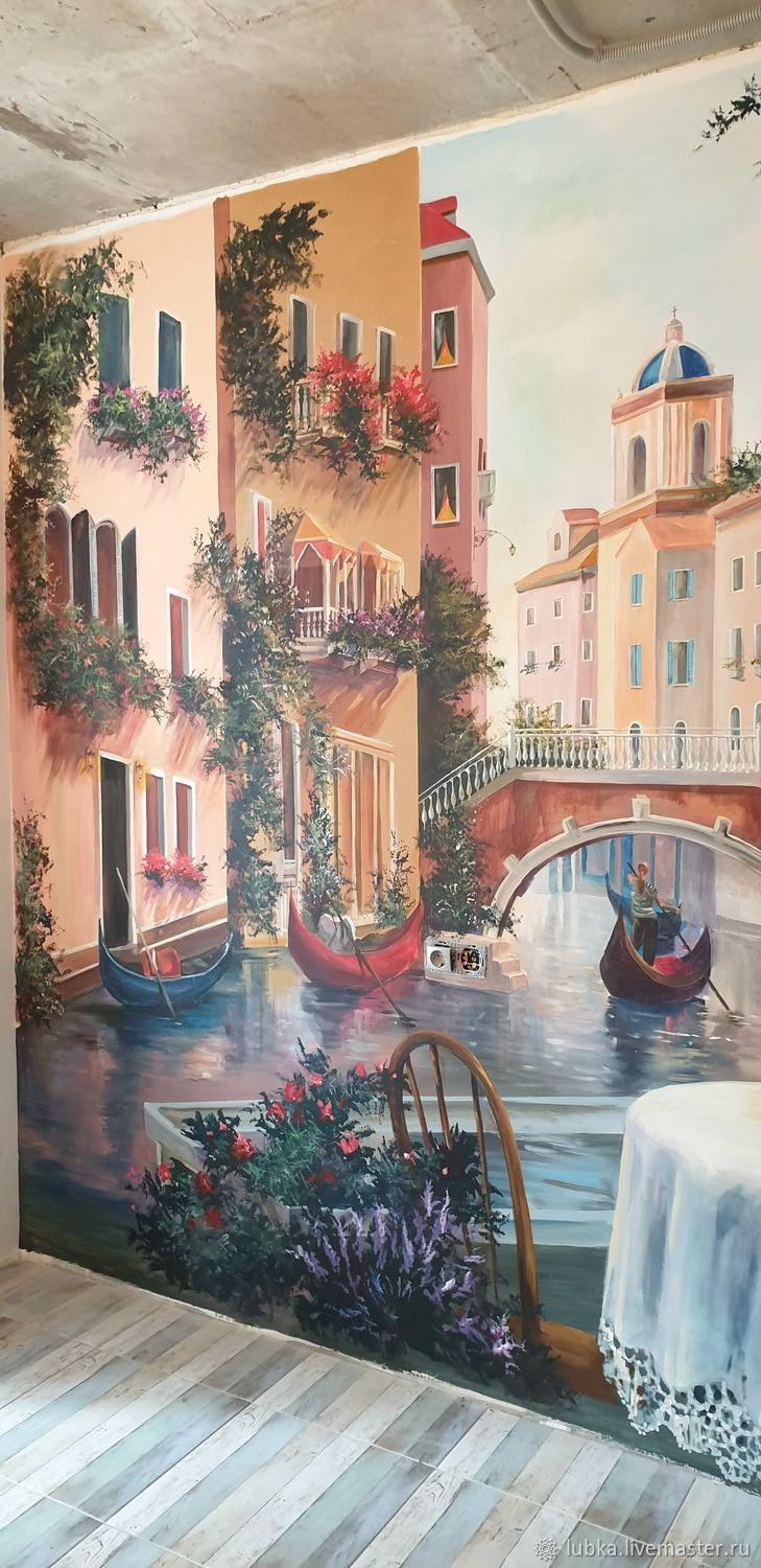 Современные фрески на кухню