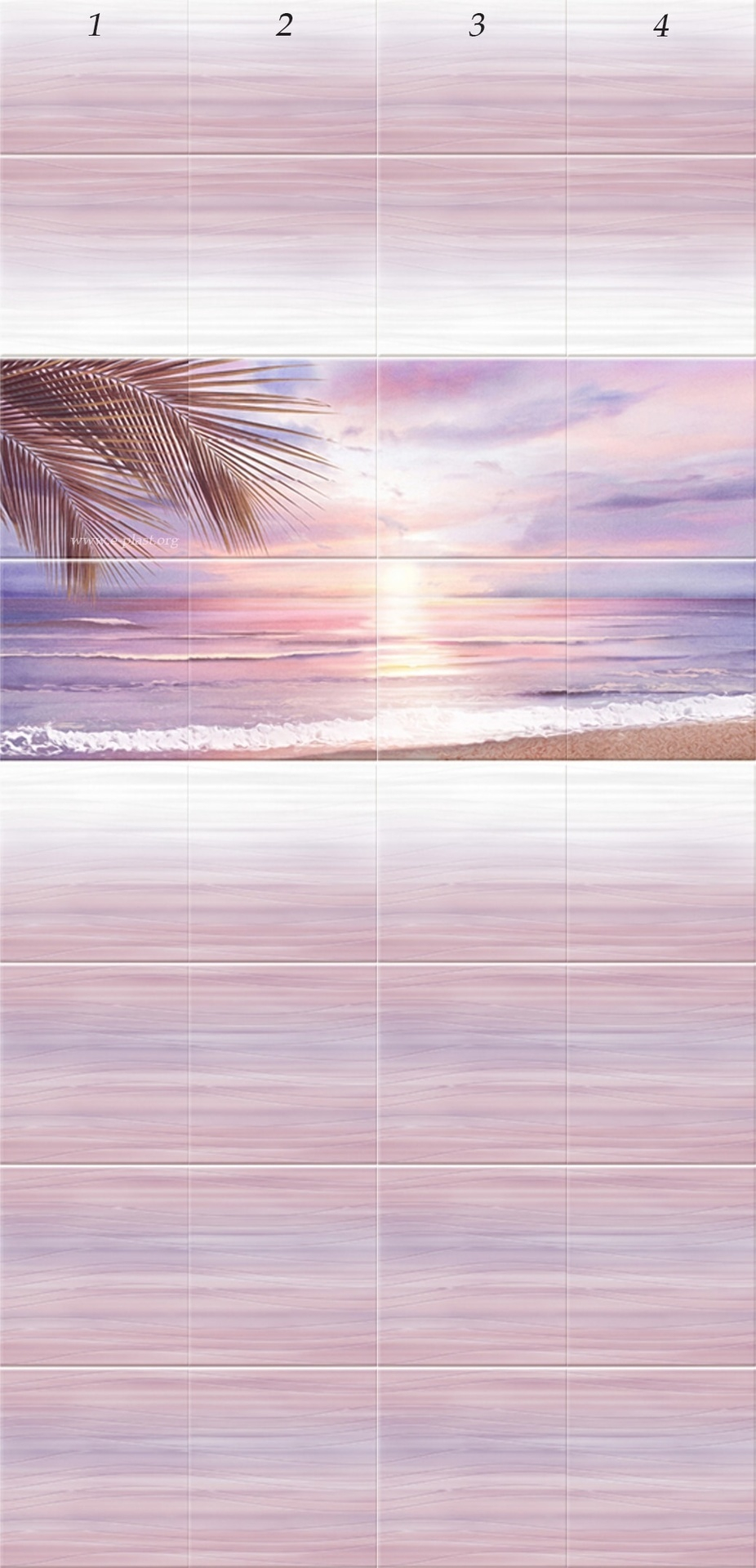 Панели ПВХ Новита 3д