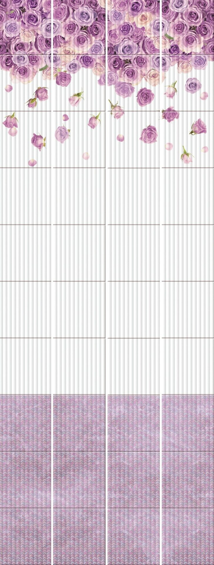 Панель пласт. ПВХ unique Мелисса 1