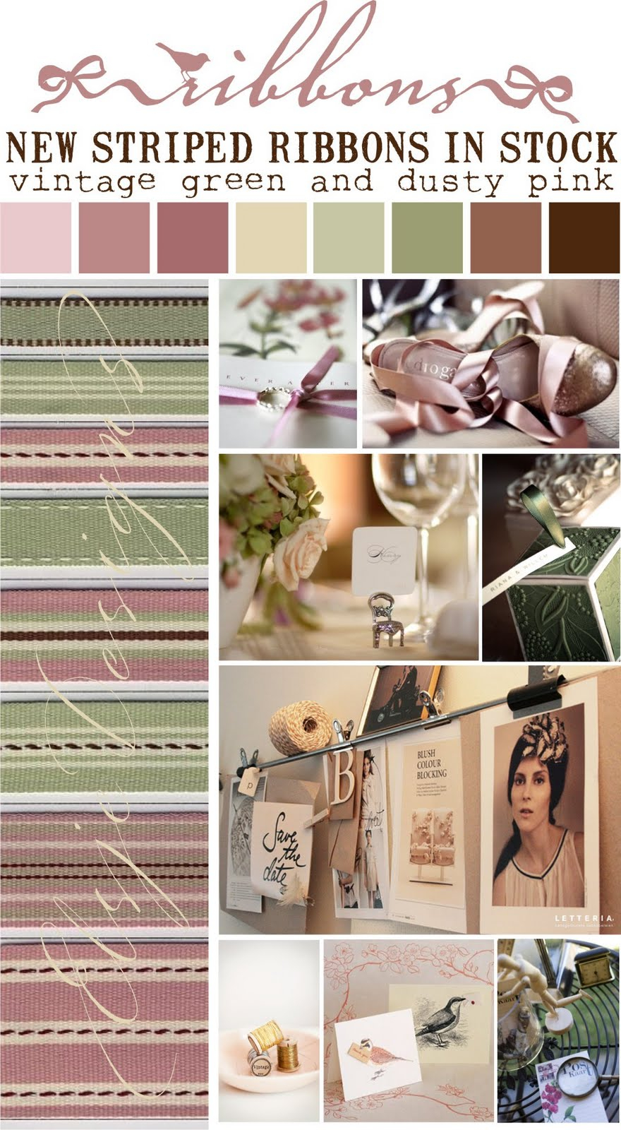 Ретро цвета палитра