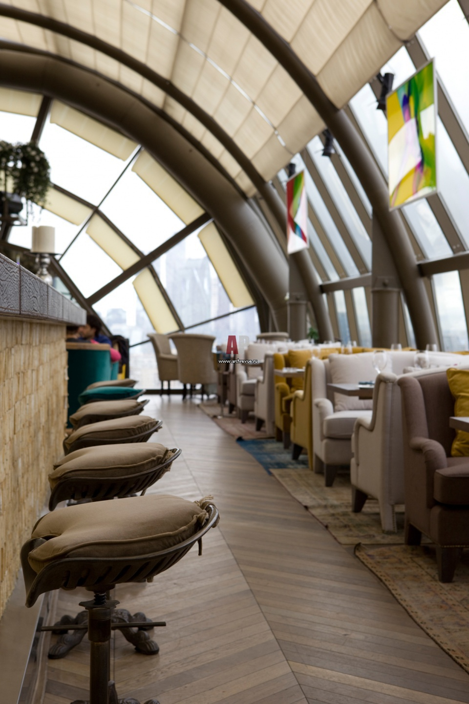 Ресторан White Rabbit панорамы