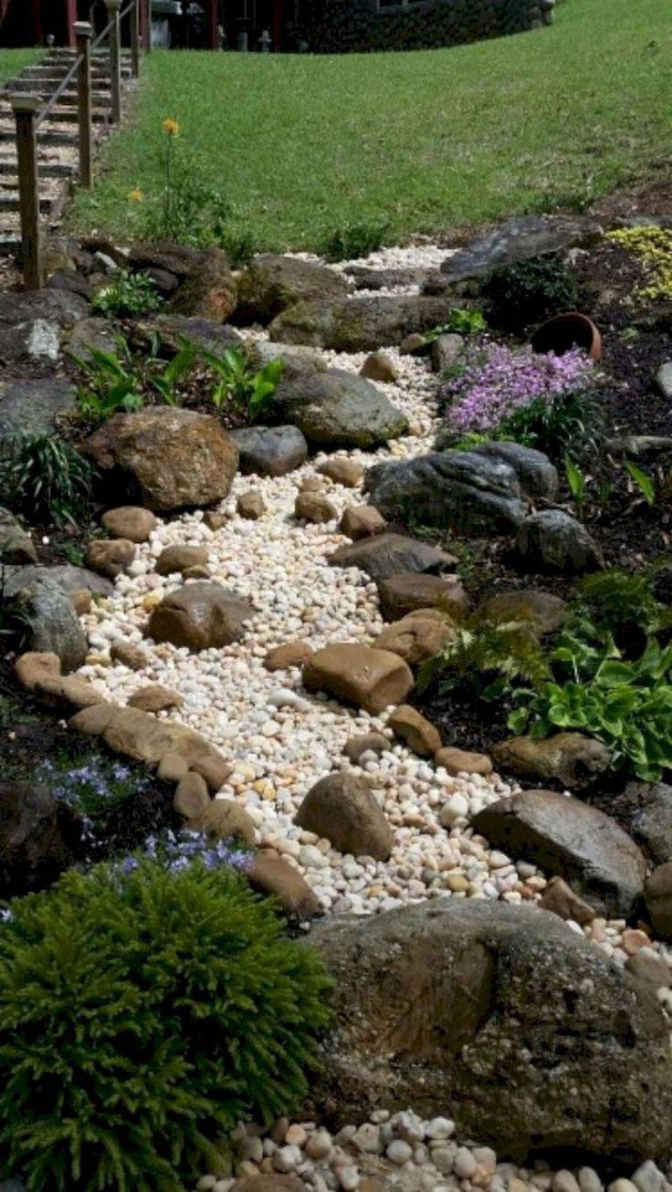 Альпинарий горный ручей