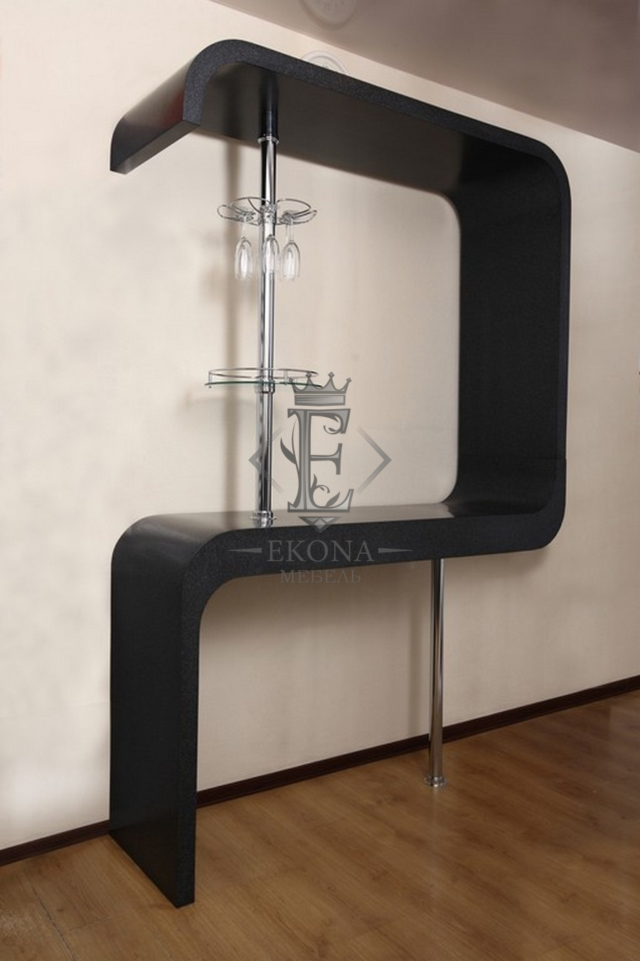 Кухонная столешница с барной стойкой