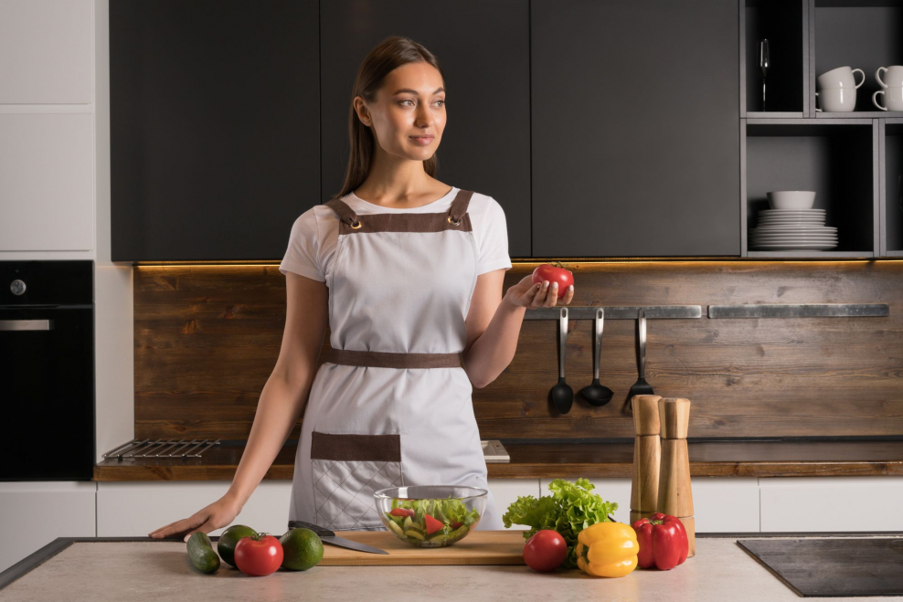 Фартук keep Palms, зеленый